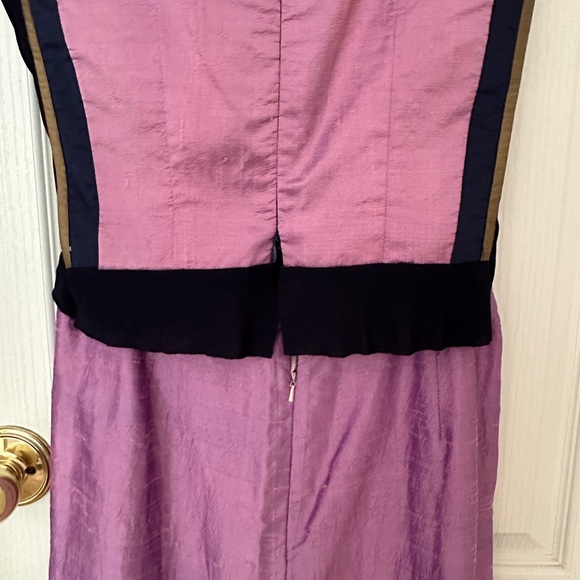 New Handmade Woman’s Lavender Silk Dress Top&Skirt, Sz S/M - Picture 8 of 16